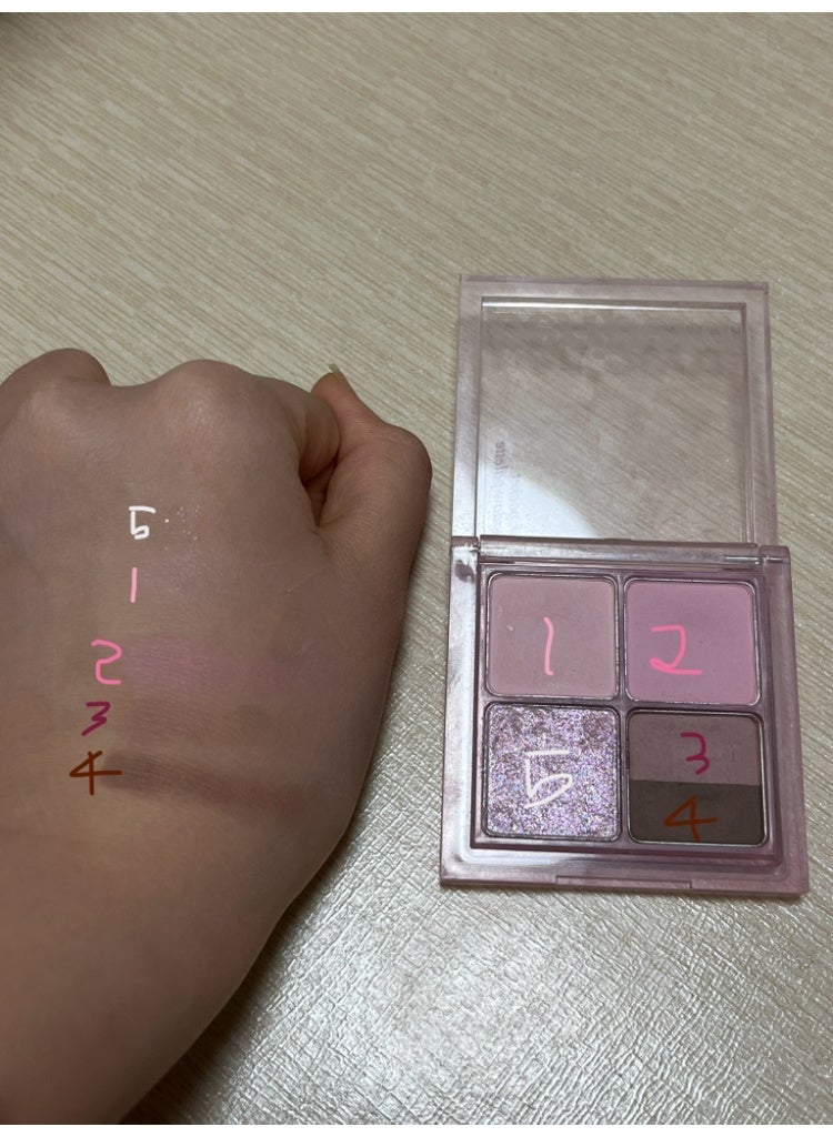 Peripera Ink Pocket Shadow Palette  002 Cool Summer Vibe - Image 2